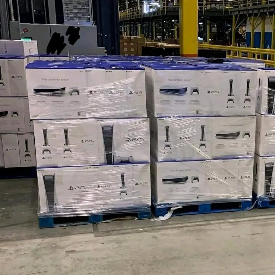 PS5 liquidation pallets