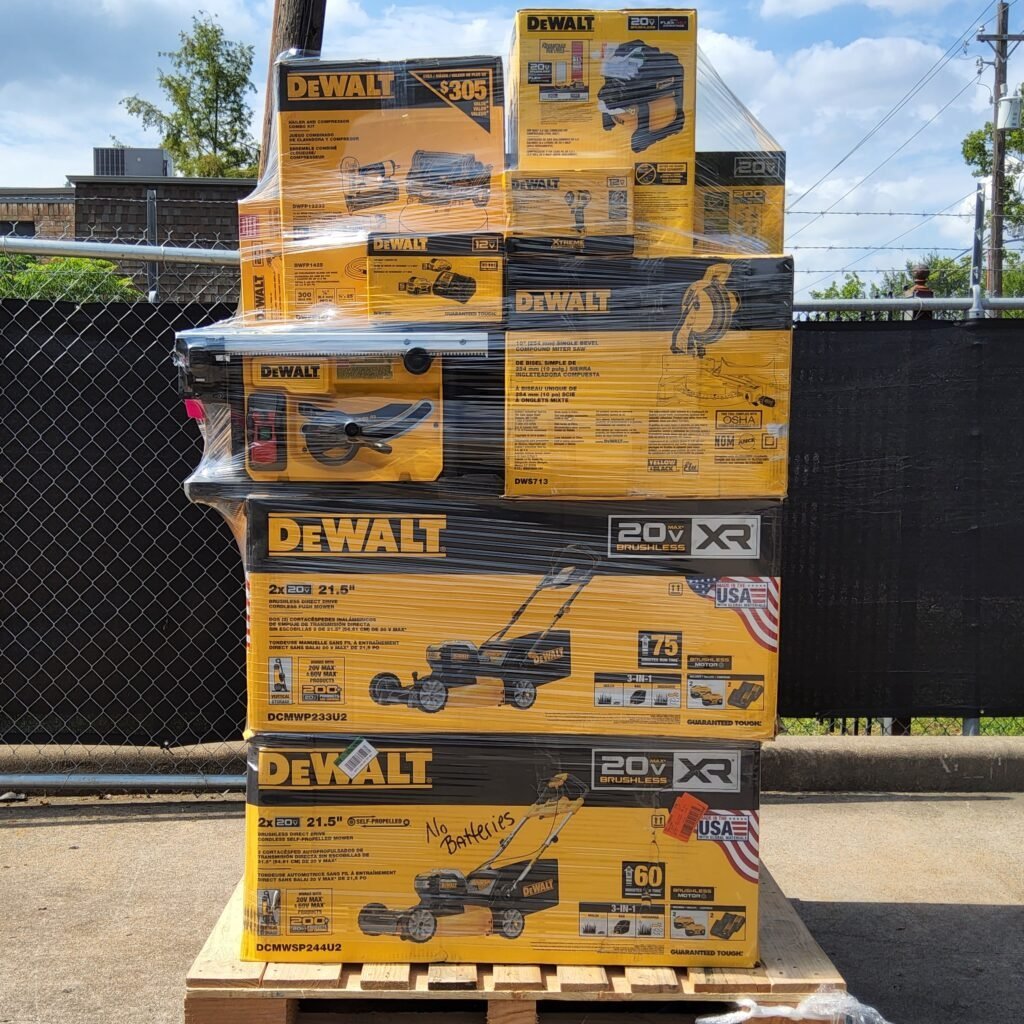 Dewalt tool pallets